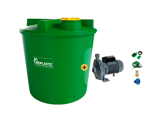 Estanque 5400 lts + kit bomba 1 hp