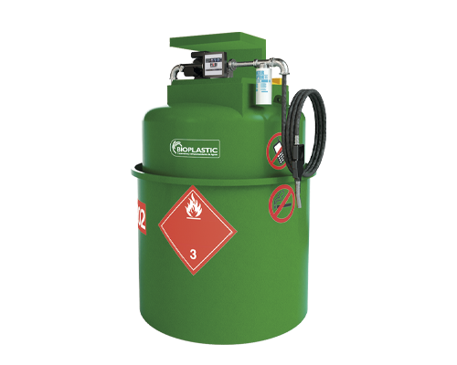 Estanque vertical petróleo  1000 lts